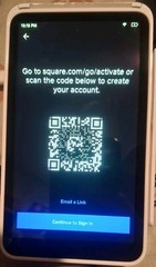 Square 02099 Credit Card Terminals Tested Reciept Paper Included Series 1
