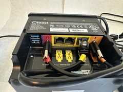 Toast Flex TT200 POS System Display w/ Power Supply And Printer FACTORY RESET