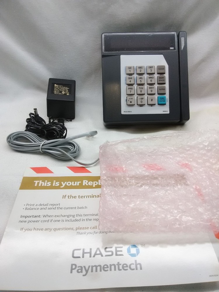 Chase Paymentech Credit Card Terminal 380 NEW open box