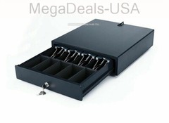 Adesso MRP-13CD 13″ POS Cash Drawer w/ Removable 4 Bill & 5 Coin Tray – (D4)