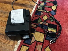 STAR futurePRINT TSP100III LAN Thermal Network POS Receipt Printer TESTED WORKS