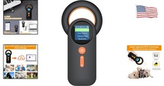 Innovative 3-in-1 Pet Microchip Reader with Rechargeable Battery & TFT Screen