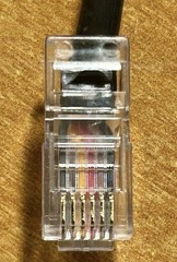 Oracle Micros Printer Cable IDN RJ45 Male 8-Pin to RJ12 Male 6-Pin 10′ (3-PACK)