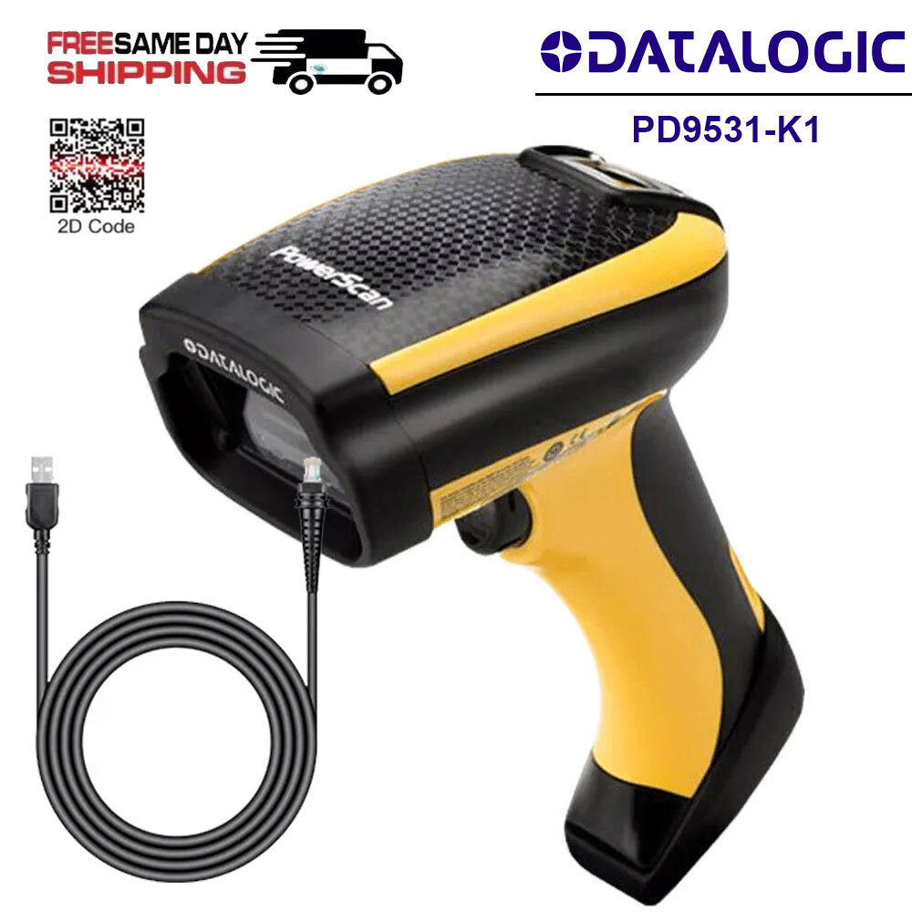 Datalogic PD9531-K1 PowerScan PD9531 USB Standard Range Handheld Barcode Scanner