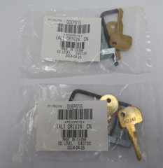 Lot of 2 IBM/Toshiba 00EP016 Cash Drawer Hardware Kit Keys EC Level C40730