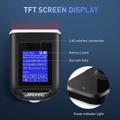2D Barcode Scanner Wireless JRHC Bluetooth Qr Code Scanner Handheld Bar Code …