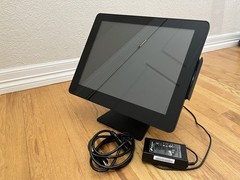 All in one POS FEC PP-1635 J1900 8GB with XM-1010W display+card reader