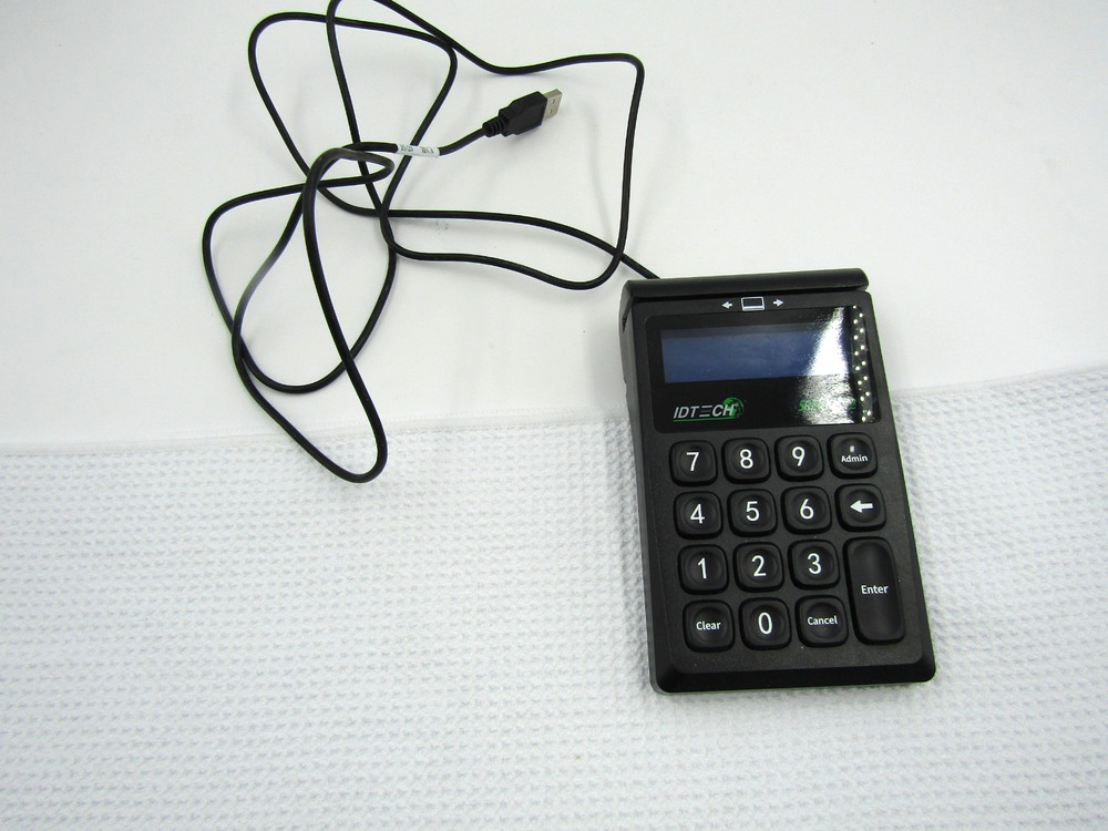 ID Tech SREDKey 2 Keypad Credit Card Reader Point of Sale IDSK2-535E