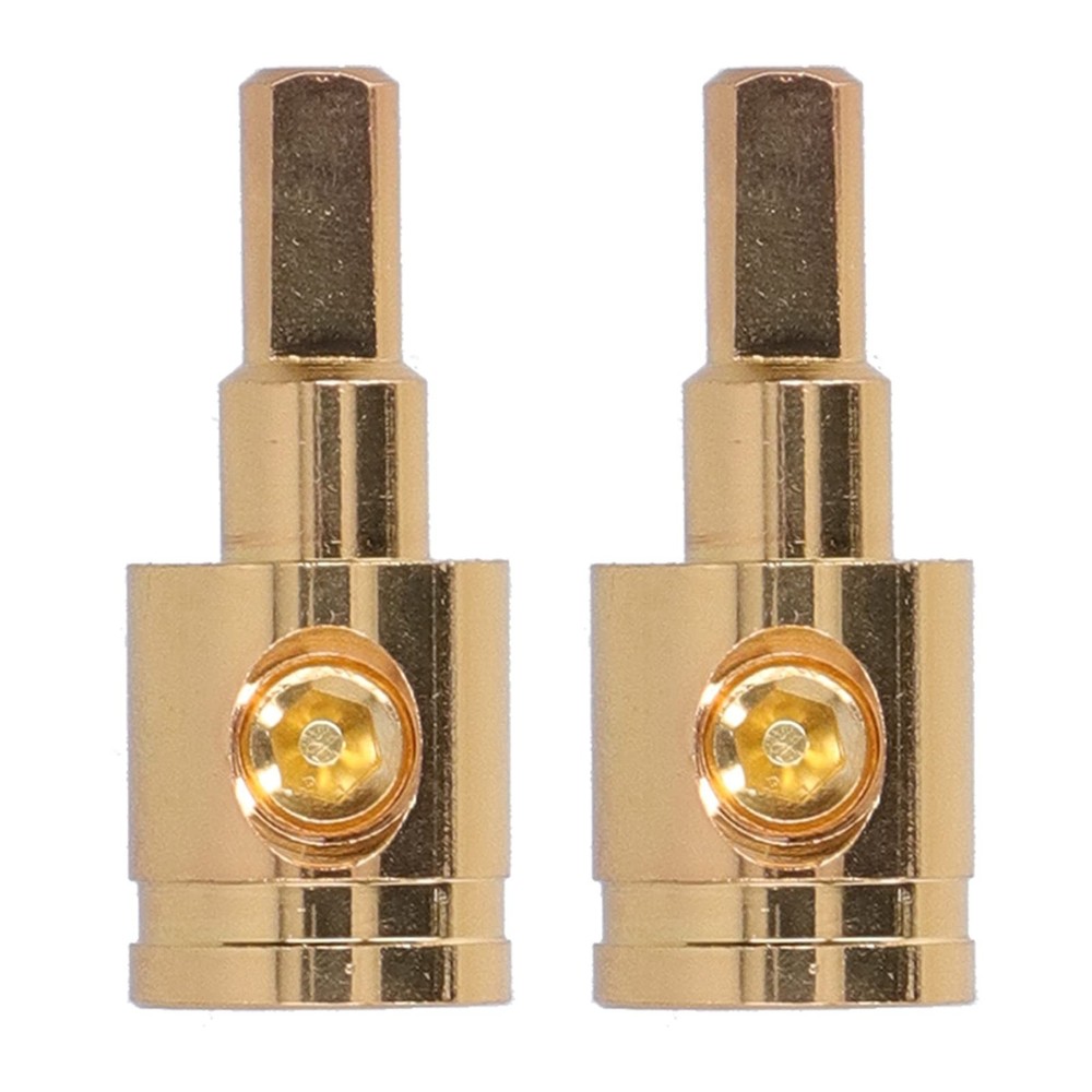 Fydun 2pcs 0GA Wire Reducer Terminal Connector 1/0 Gauge to 4 Gauge Wire Redu…