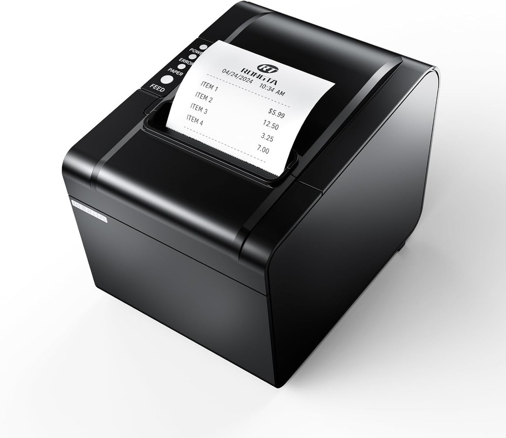 New RP326 POS Thermal Receipt Printer 80mm USB Ethernet
