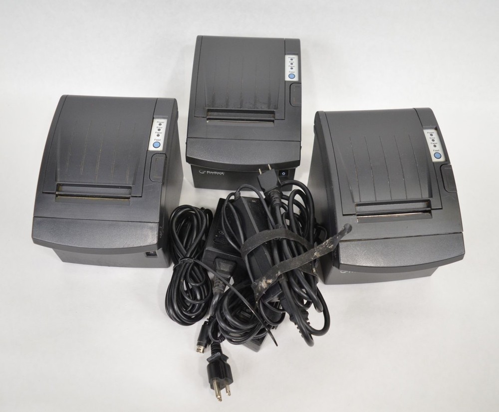 Lot of (3) Bixolon SRP-350Plus Thermal Receipt POS Printer USB