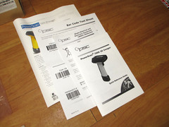 PSC PS72-2000-0200-201 *NEW OLD STOCK* Powerscan 7000 2D SR Barcode Scanner