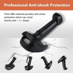 Inventory Scanner Wireless Barcode Scanner Portable Barcode Reader Data.