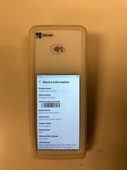Clover Flex Handheld POS System C403 ~ Charging Cradle & Power Supply Included