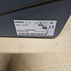 Epson TM-T88V M244A USB POS Receipt Printer Direct Thermal 2.83in Auto Cutter +