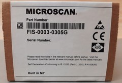 Microscan MS-3 Laser Fixed-Mount Barcode Scanner P/N FIS-0003-0305G