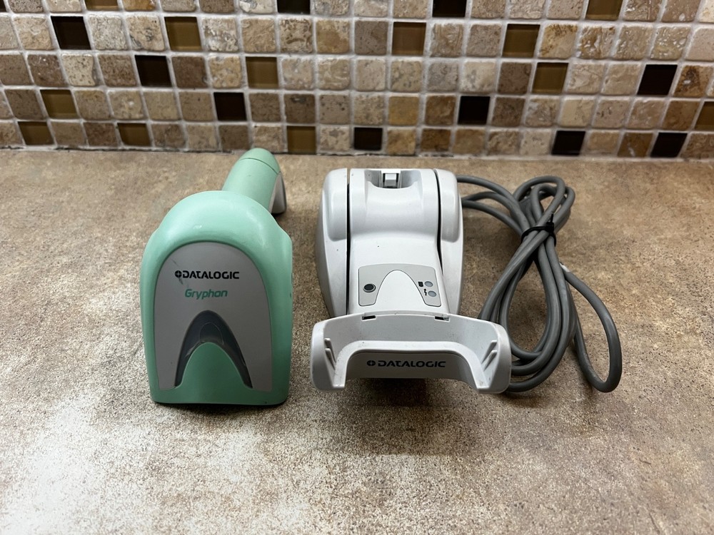 Datalogic Gryphon GM4401 Wireless Barcode Scanner w/Cradle & USB Cable