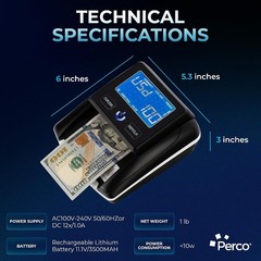 Portable Bill with UV/MG1/MG2/IR Smart Detection, Compact Lightweight Design …