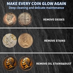 Ultimate Coin Cleaning Kit – Gold, Silver, Vintage Coins