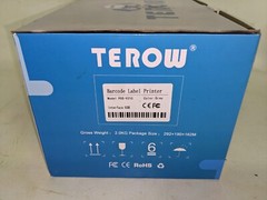 Terow POS-9210 Gray 160mmps High Speed USB Connect Thermal Barcode Printer (E2)