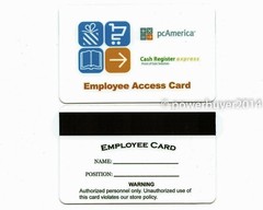 pcAmerica Employee Access Magnetic Swipe Cards (50 Pack) High Quality – NEW