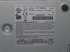 Citizen CT-S2000 Hi-Speed Receipt Direct Thermal POS Printer