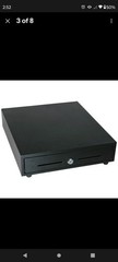 ECH POS Cash Drawer CC-410-B2-5B8C includes key and cable