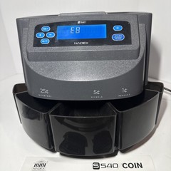 Nadex S540 Professional Coin Counter Automated Sorter NOT WORKING