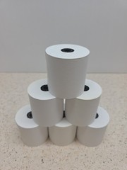 (6 Rolls) 3″ x 150′ 1 Ply Bond (Non –Thermal) Kitchen Printer Receipt Paper