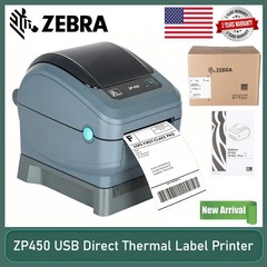 Zebra ZP450 Thermal Shipping Label Printer USB 4×6 Label Commercial Grade