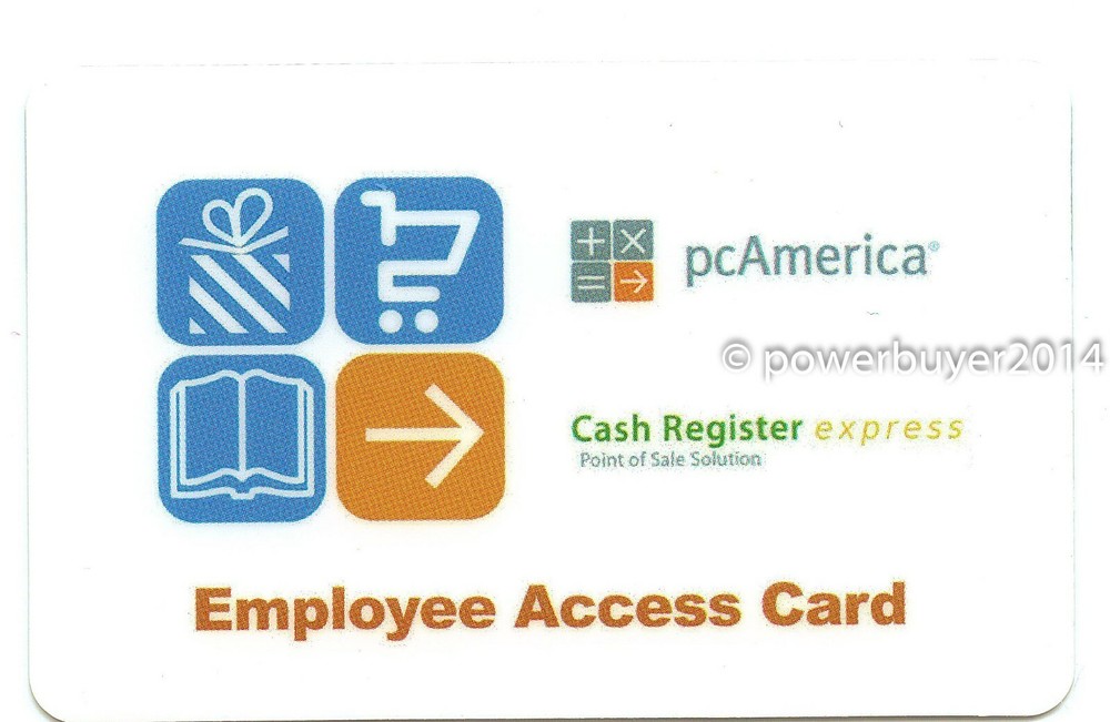 pcAmerica Employee Access Magnetic Swipe Cards (50 Pack) High Quality – NEW