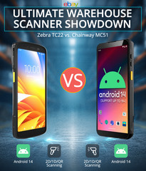 ✅Zebra TC22 vs Chainway MC51 | Warehouse Handheld Barcode Scanner Showdown!🔥⭐
