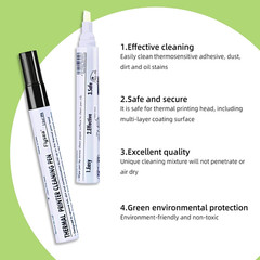 Thermal Printer Printhead Cleaning Pen for Receipt Shipping Label POS Card 4