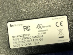 Verifone MX900-01 Cash Register Block 132-601-00-R mx915 Input Output Interface