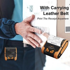 80mm Mobile POS Direct Thermal Printer w. Bluetooth+USB, Mobile thermal printer