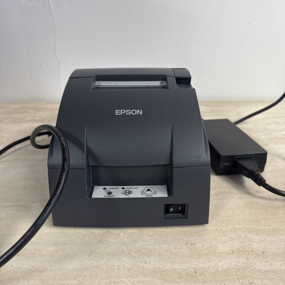 Epson TM-U220B Dot Matrix POS Receipt Printer Ethernet USB TESTED