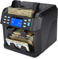 ZZap NC70 Mixed Denomination Bill Counter/2 Pocket Sorter/Counterfeit Detecto…