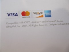 PayPal Mobile Credit Card Reader Swiper For iOS, Android, & Windows Devices
