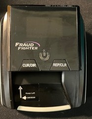 Fraud Fighter CT-250 Digital Counterfeit Detector-NEW