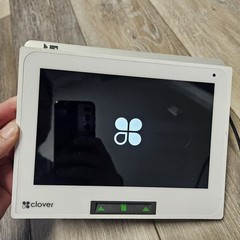 Clover Mini Wifi C305 Card Reader POS Point of Sale System White Tested