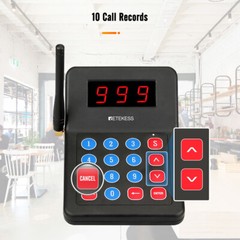 Retekess T119 Restaurant Pager System Guest Queuing 10 Buzzers Food Truck Club