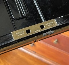 Antique English Hobbs & Co Toleware safety deposit box / Cash Box Victorian Era