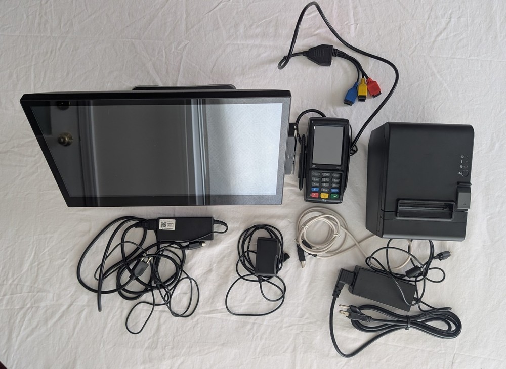 Complete POS Bundle —TouchDynamic Pulse Ultra WS + Epson TM-T20III + PAX S300