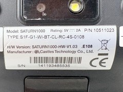 Pre Owned | Castle Technology Saturn1000 Android Wireless POS Terminal Only