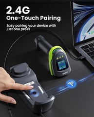 Eyoyo 2D QR Wireless Handheld Bar Code Reader Warehouse POS PC Barcode Scanner