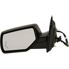 1pc Left Driver Side Power Heated Operate Exterior Door Rear View Mirror