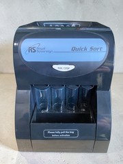 Royal Sovereign Quick Sort Electric Coin Sorter Counter Machine QS-1AC Tested