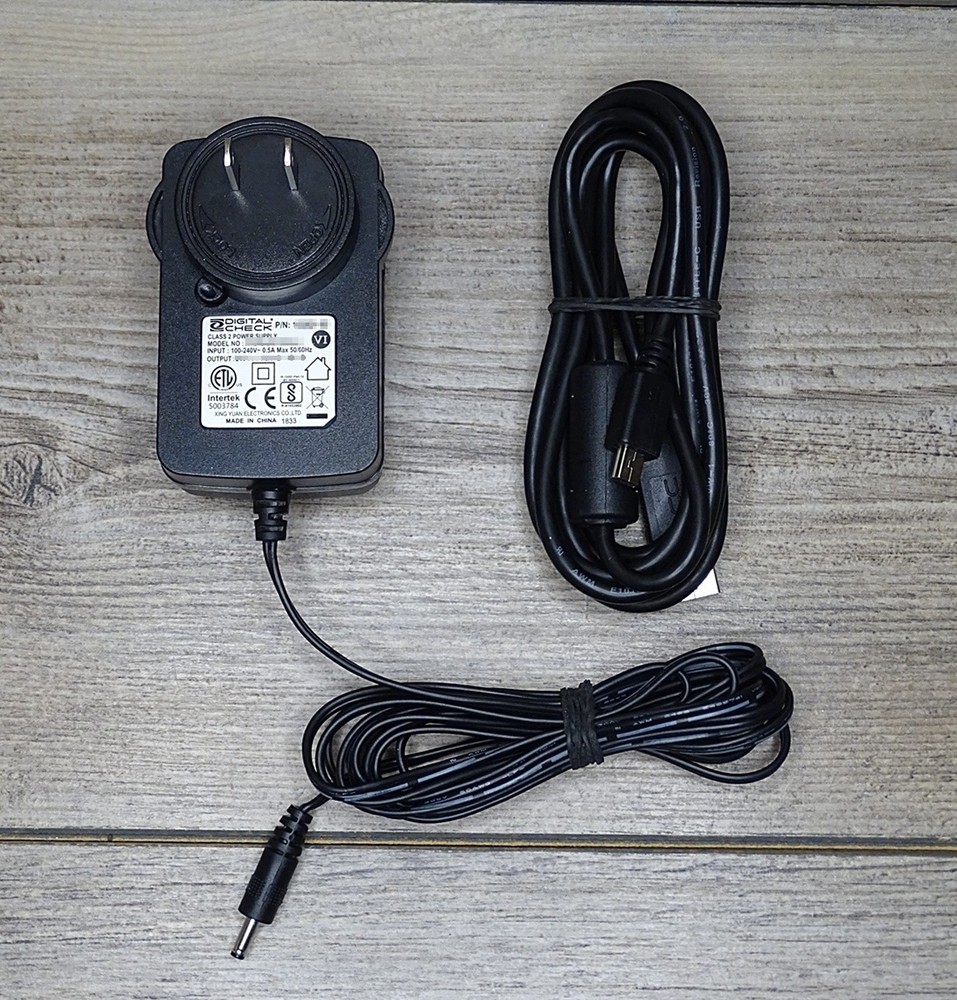 Oem Power Supply & USB Cords for CheXpress CX30 Digital Check Scanner