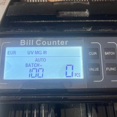 Aneken Money Counter Machine Model AL-1000 barely used