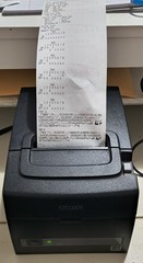 Citizen CT-S310IIUBK TZ30-M01 Thermal POS Receipt Barcode Printer USB Serial